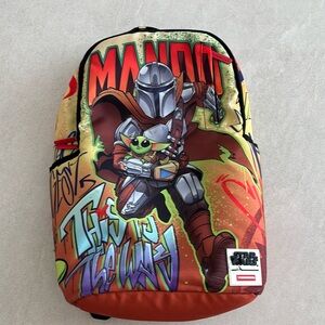 Mandalorian spray ground backpack